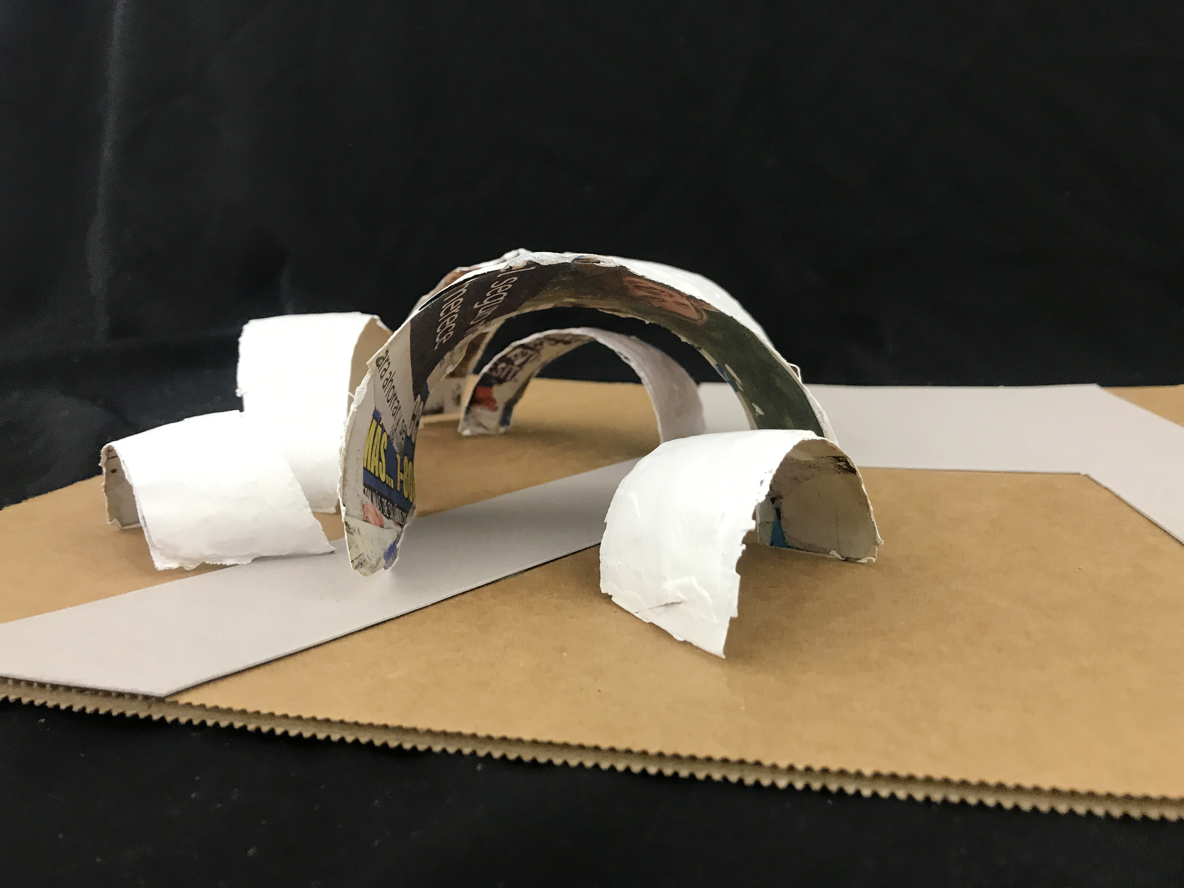 Paper model configuration 2.